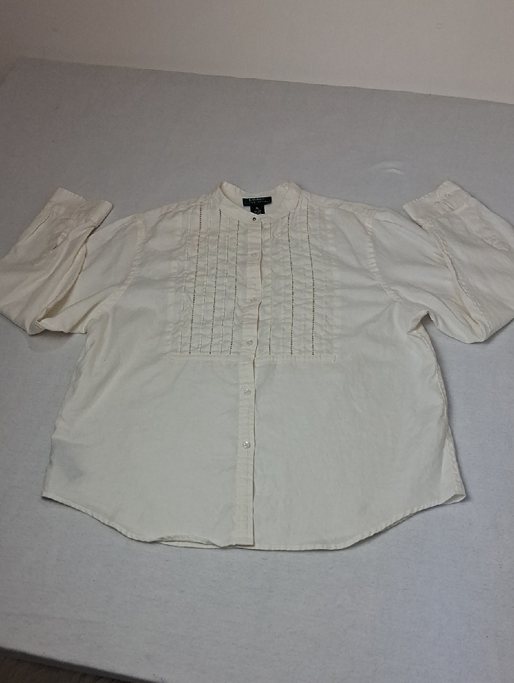 Ralph Lauren 100% Linen Blouse  Shirt Size XL button down, long sleeve